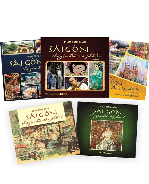 Bộ sách Sài Gòn Chuyện Đời Của Phố - 5 tập - MIỄN PHÍ VẬN CHUYỂN