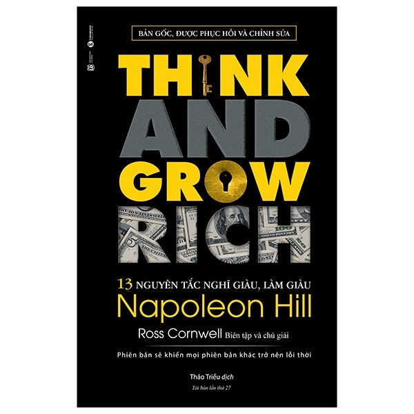 13 nguyên tắc nghĩ giàu làm giàu - think and grow rich (tái bản 2020) 