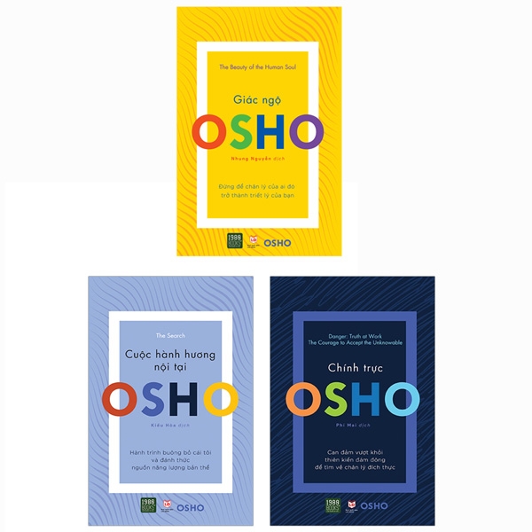Bộ sách Osho - tâm thức 4 cuốn